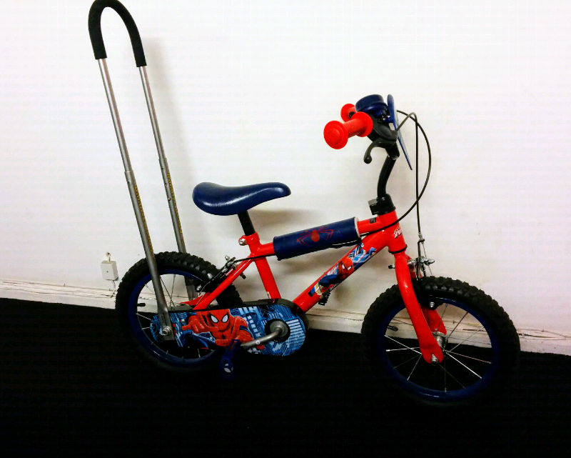 ultimate spider man 14 inch bike